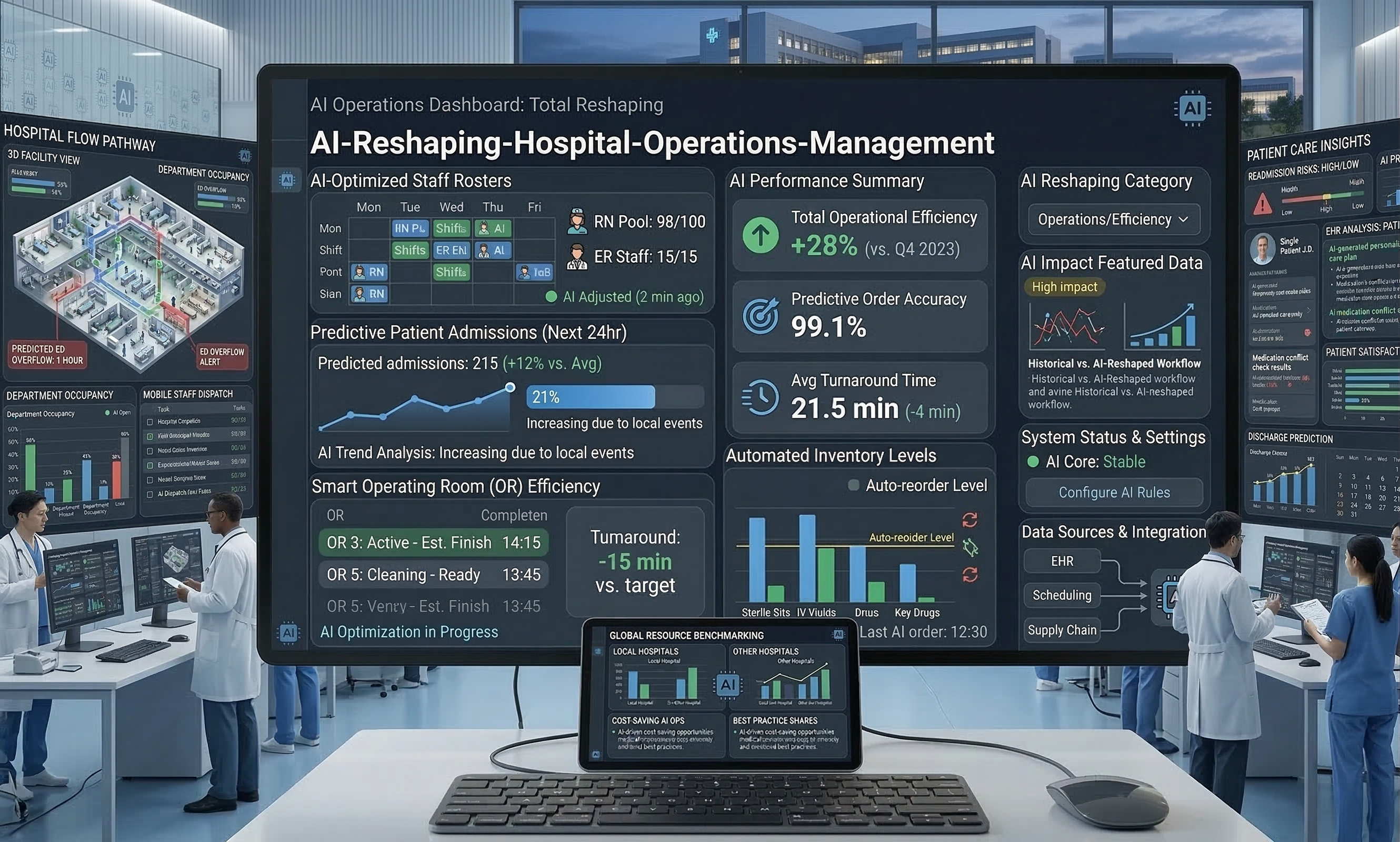 AI's New Pulse: Reshaping Hospital Operations for a Healthier Future